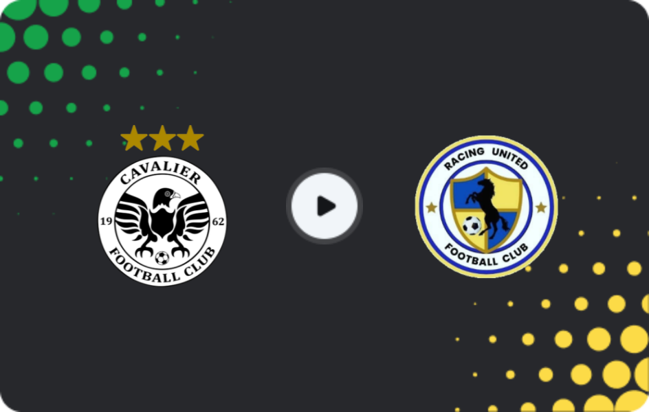 Where to watch Cavalier — Racing United, Premier League, 14.12.2025
