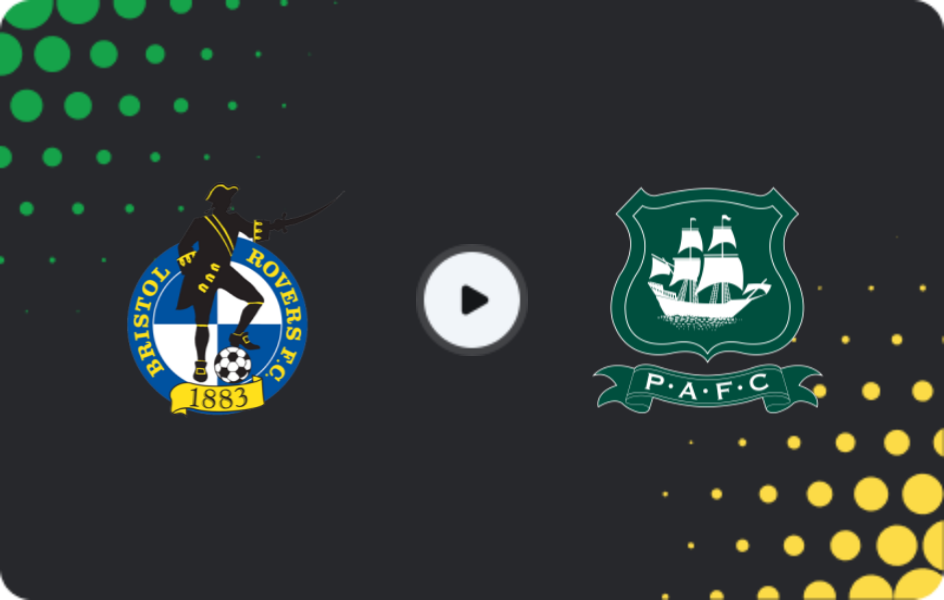 Where to watch Bristol Rovers — Plymouth Argyle, EFL Trophy, 11.11.2025