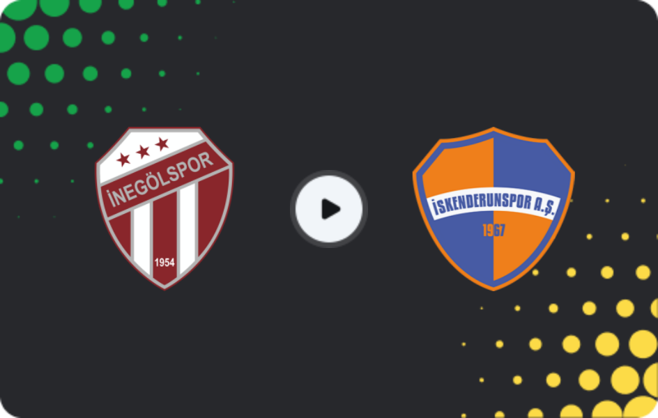 Where to watch İnegölspor — İskenderun A.Ş., 2. Lig, 26.11.2025