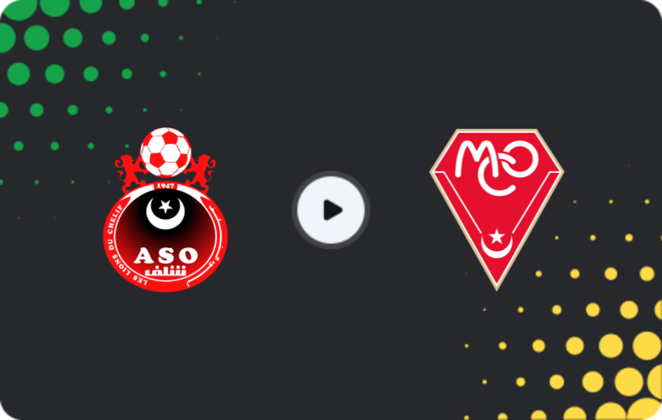 Where to watch ASO Chlef — MC Oran, Ligue 1, 18.12.2025