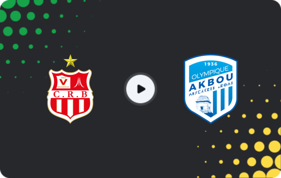 Where to watch CR Belouizdad — Olympique Akbou, Ligue 1, 20.12.2025
