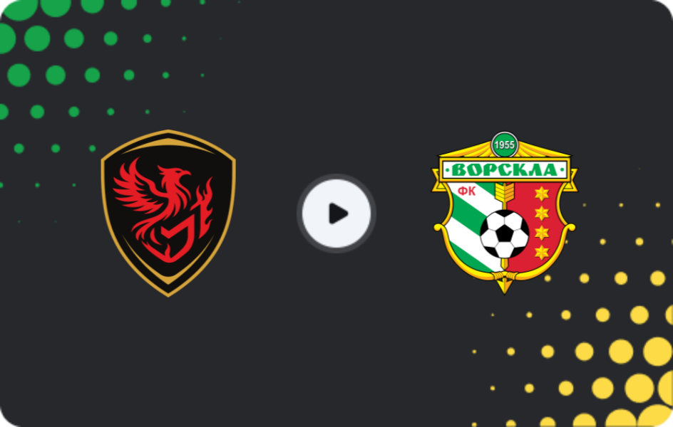 Where to watch Feniks-Mariupol — Vorskla Poltava, Persha Liga, 15.11.2025