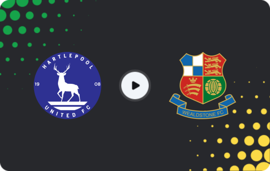 Where to watch Hartlepool United — Wealdstone, National League, 15.11.2025