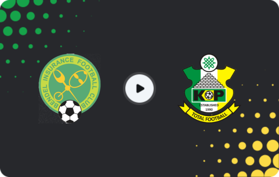 Where to watch Bendel Insurance — Kano Pillars, NPFL, 15.11.2025