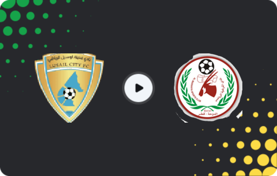 Where to watch Lusail City — Al-Markhiya, QSL Cup, 15.11.2025