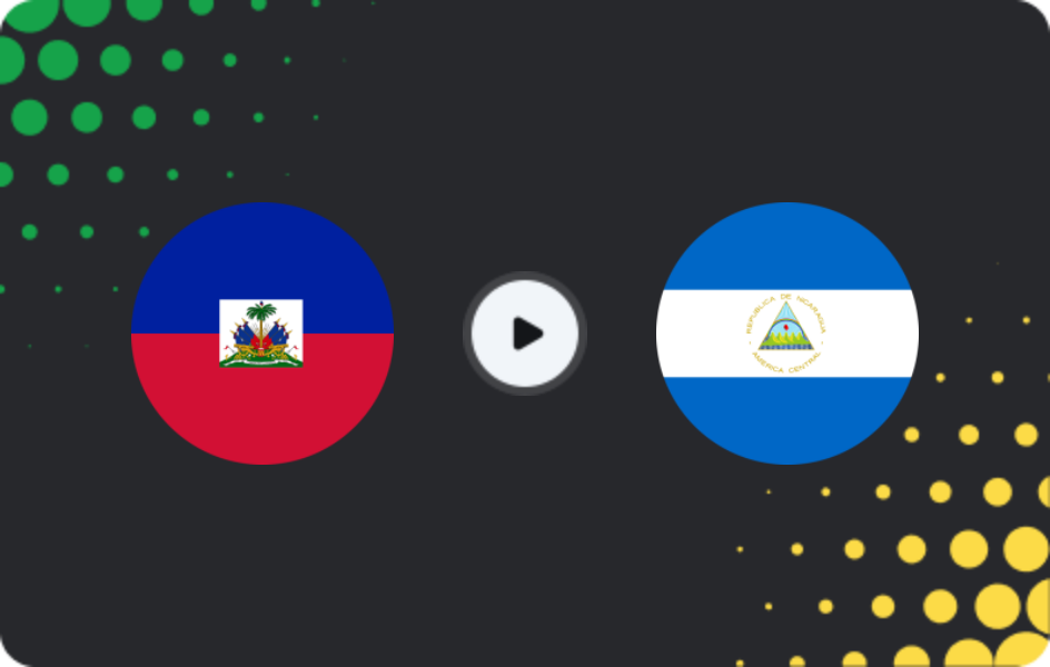 Where to watch Haiti — Nicaragua, World Cup - Qualification CONCACAF, 19.11.2025