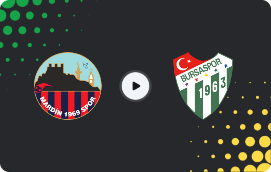 Where to watch Mardin 1969 — Bursaspor, 2. Lig, 06.12.2025