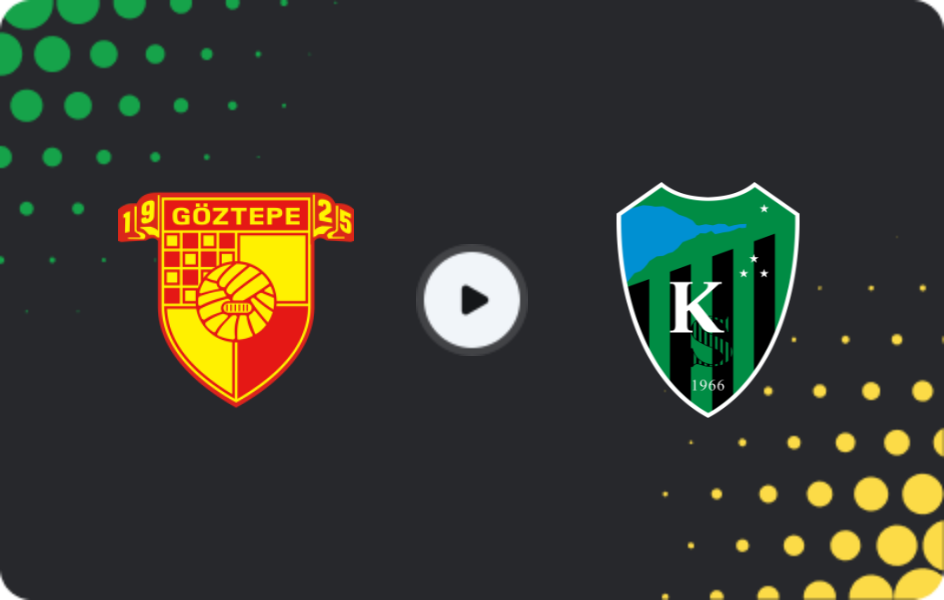 Where to watch Goztepe — Kocaelispor, Süper Lig, 23.11.2025