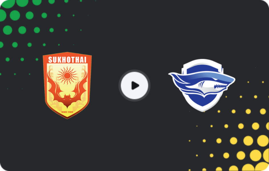 Where to watch Sukhothai FC — Chonburi FC, Thai League 1, 23.11.2025