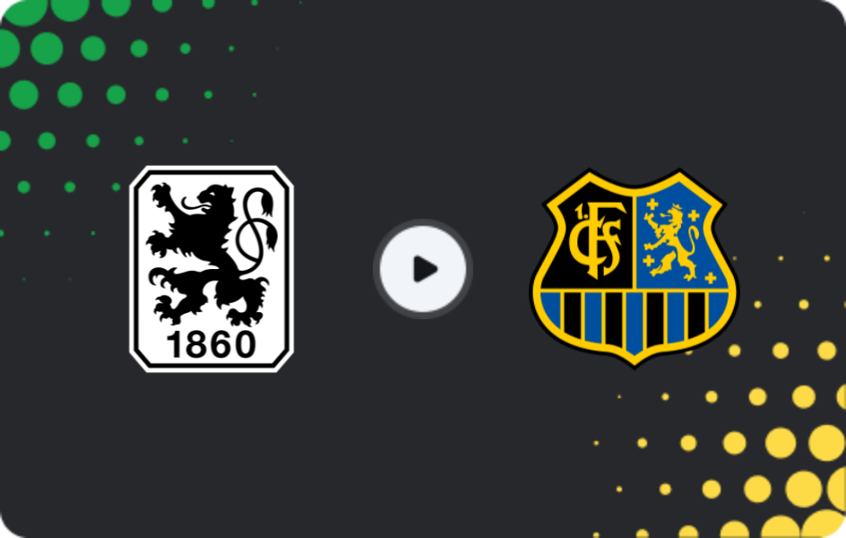 Where to watch 1860 München — Saarbrücken, 3. Liga, 23.11.2025