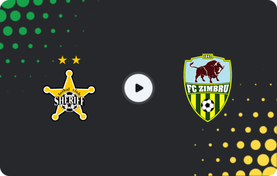 Where to watch Sheriff Tiraspol — Zimbru, Super Liga, 23.11.2025