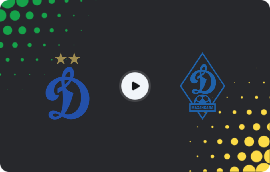 Where to watch Dynamo Moscow — Dynamo Makhachkala, Premier League, 23.11.2025