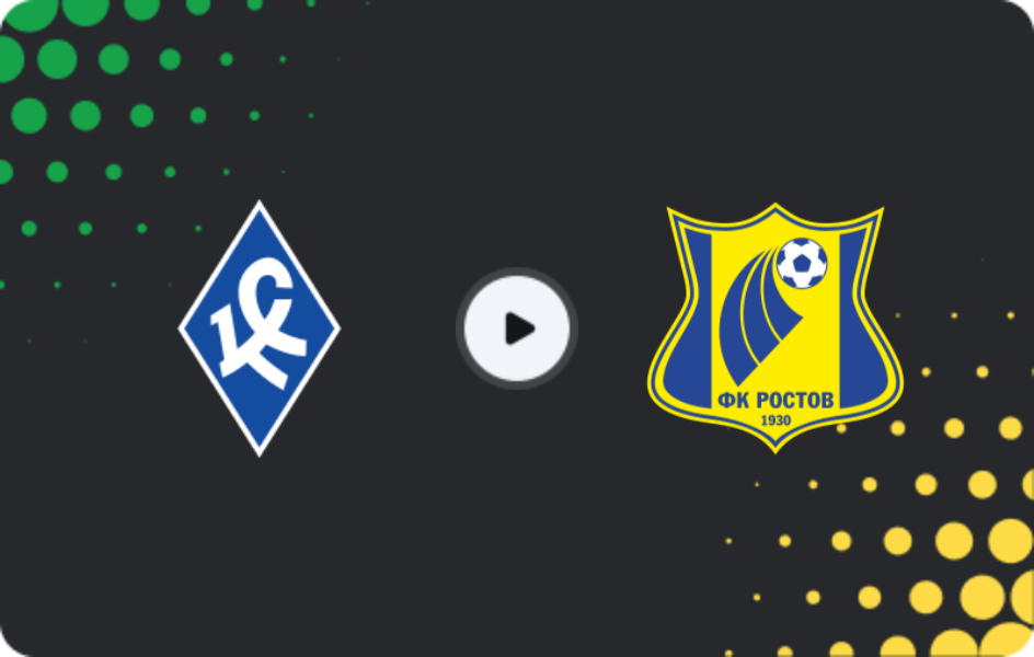 Where to watch Krylia Sovetov — FC Rostov, Premier League, 23.11.2025