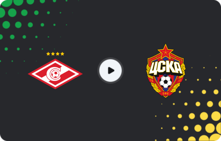 Where to watch Spartak Moscow — CSKA Moscow, Premier League, 22.11.2025