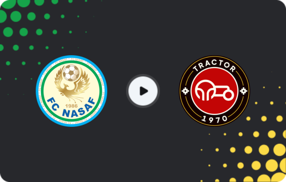 Where to watch Nasaf — Tractor, AFC Champions League, 24.11.2025