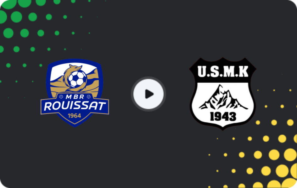 Where to watch MB Rouissat — Khenchela, Ligue 1, 09.01.2026