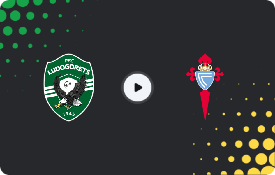 Where to watch Ludogorets — Celta, Europa League, 27.11.2025