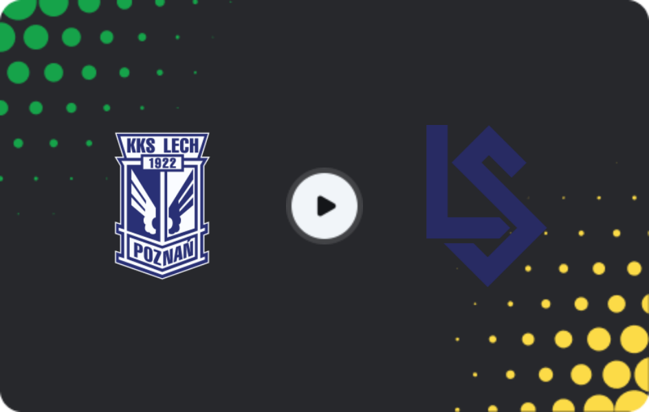 Where to watch Lech Poznan — Lausanne, Conference League, 27.11.2025