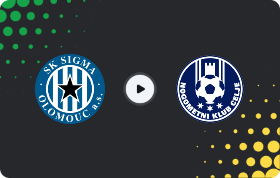 Where to watch Sigma Olomouc — Celje, Conference League, 27.11.2025