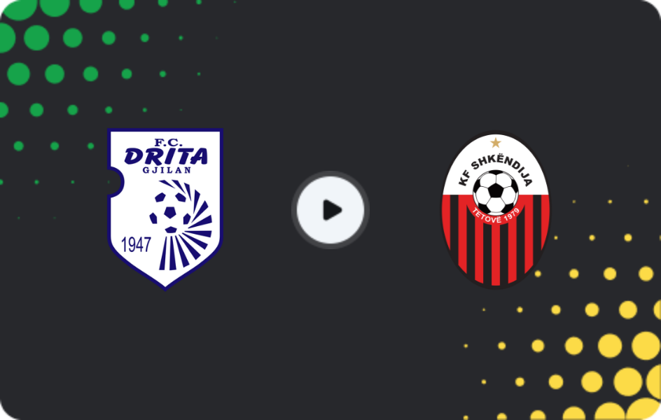 Where to watch FC Drita — Shkendija, Conference League, 27.11.2025