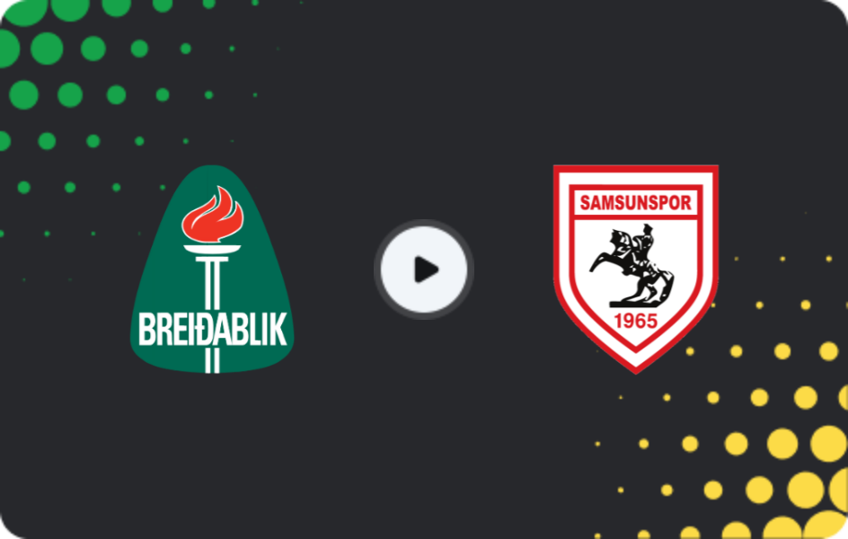 Where to watch Breidablik — Samsunspor, Conference League, 27.11.2025