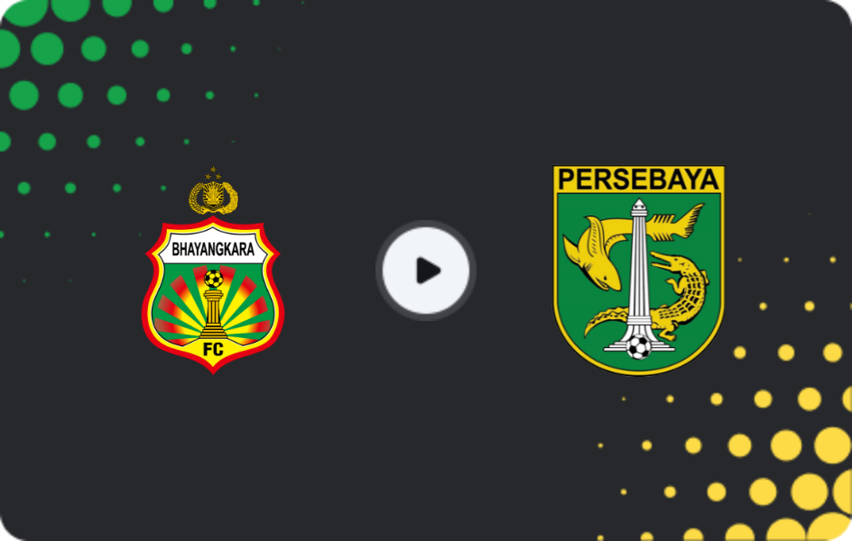 Where to watch Bhayangkara FC — Persebaya Surabaya, Liga 1, 28.11.2025