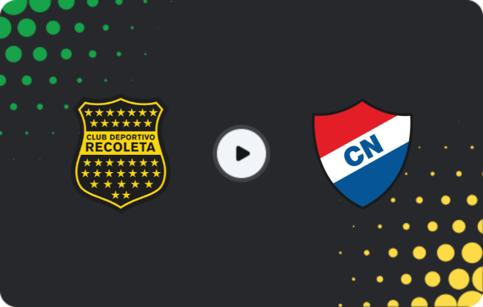 Where to watch Deportivo Recoleta — Nacional Asuncion, Division Profesional - Clausura, 28.11.2025