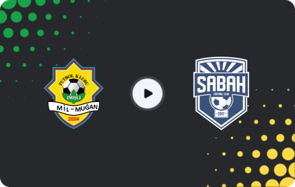 Where to watch Mil-Muğan — Sabah, Premyer Liqa, 29.11.2025