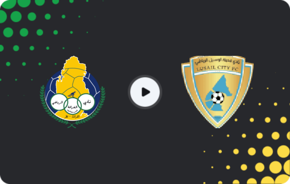 Where to watch Al-Gharafa — Lusail City, QSL Cup, 28.11.2025