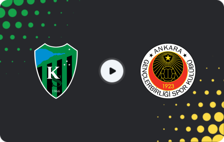Where to watch Kocaelispor — Genclerbirligi, Süper Lig, 28.11.2025