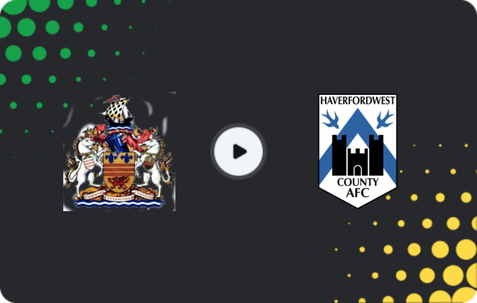 Where to watch Barry Town — Haverfordwest County, Cymru Premier, 28.11.2025