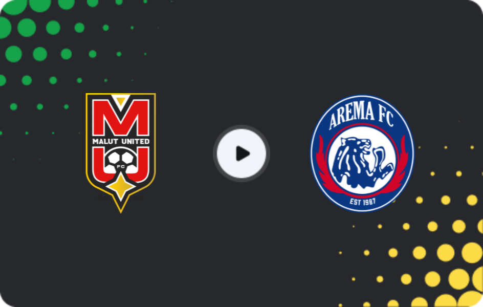 Where to watch Malut United — Arema FC, Liga 1, 29.11.2025