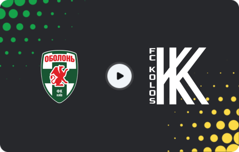 Where to watch Obolon' — Kolos Kovalivka, Premier League, 28.11.2025