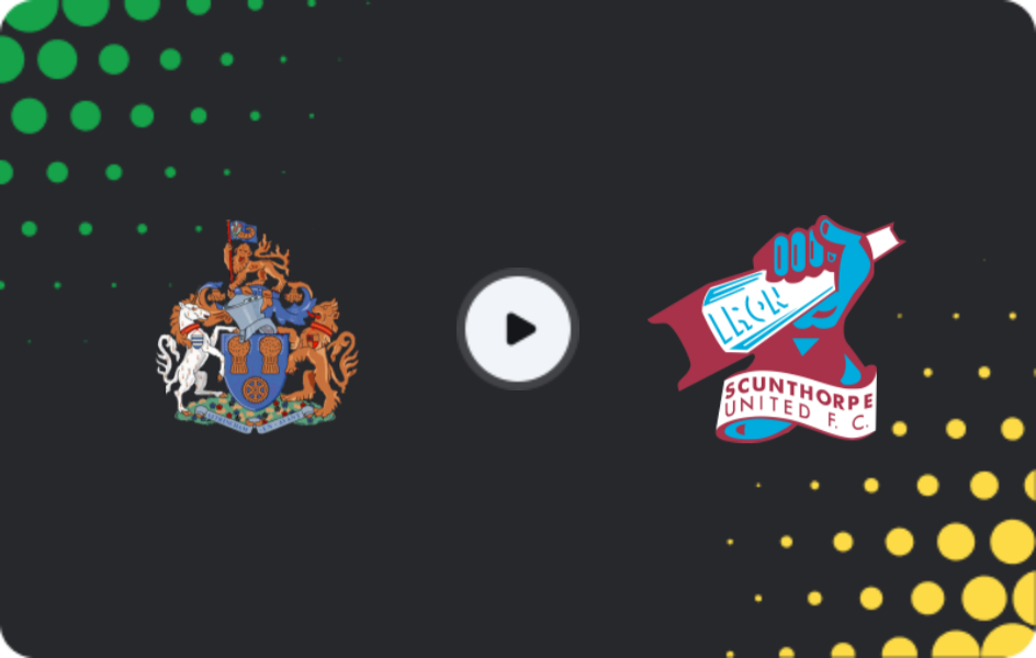 Where to watch Altrincham — Scunthorpe United, National League, 29.11.2025