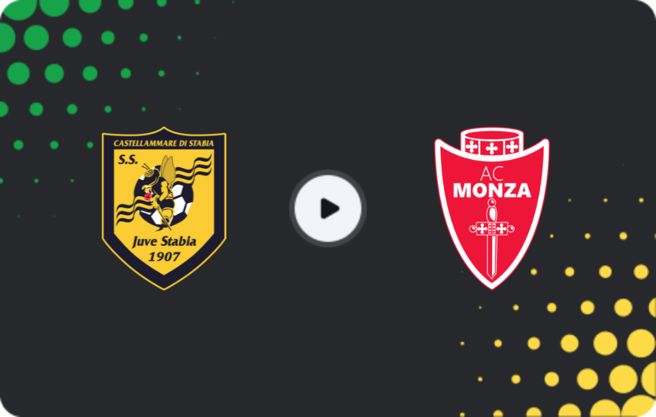 Where to watch Juve Stabia — Monza, Serie B, 30.11.2025