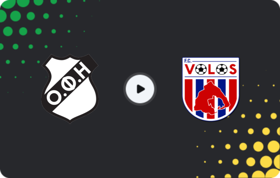 Where to watch OFI — Volos, Super League, 29.11.2025