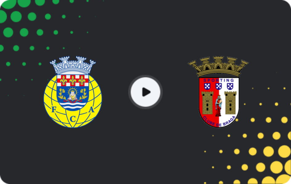Where to watch Arouca — Braga, Primeira Liga, 01.12.2025