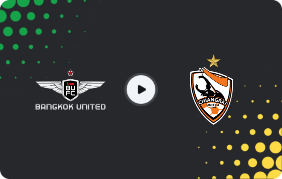 Where to watch Bangkok United — Chiangrai United, Thai League 1, 07.12.2025