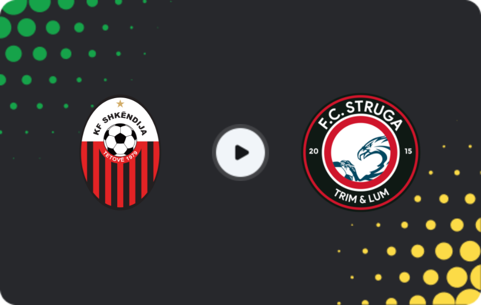 Where to watch Shkendija — Struga, First League, 07.12.2025