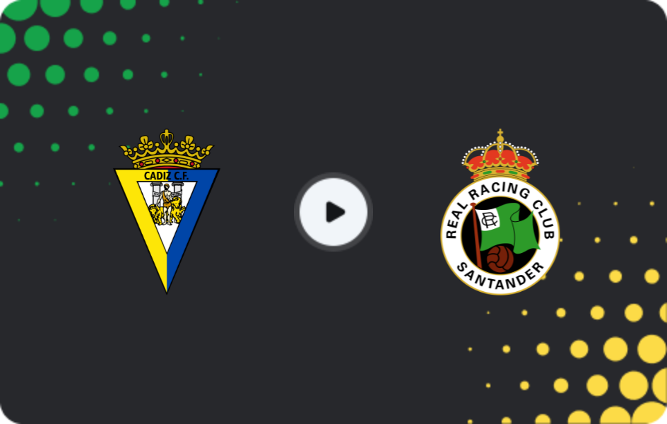 Where to watch Cadiz — Racing Santander, Segunda, 07.12.2025