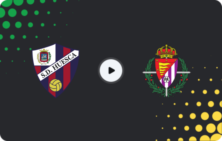 Where to watch Huesca — Real Valladolid, Segunda, 06.12.2025