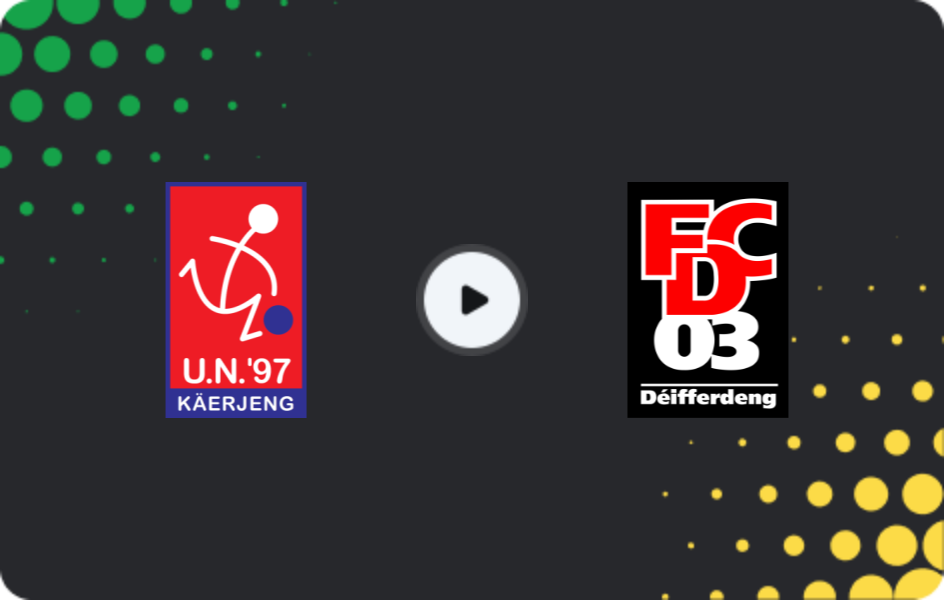 Where to watch UN Kaerjeng 97 — FC Differdange 03, National Division, 07.12.2025