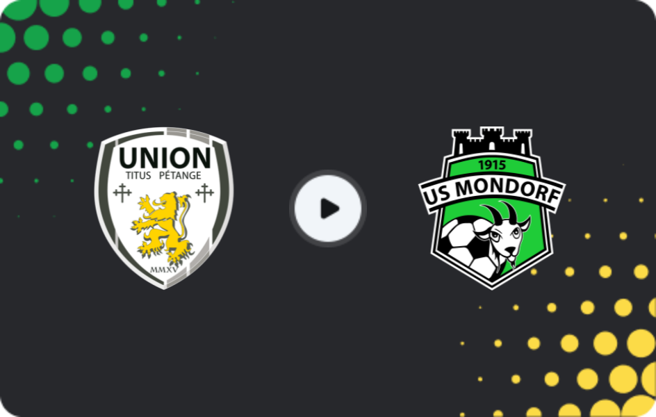 Where to watch Union Titus Petange — US Mondorf-les-bains, National Division, 07.12.2025