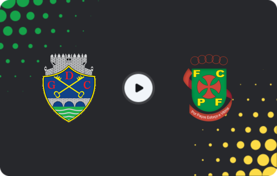Where to watch Chaves — Pacos Ferreira, Segunda Liga, 07.12.2025