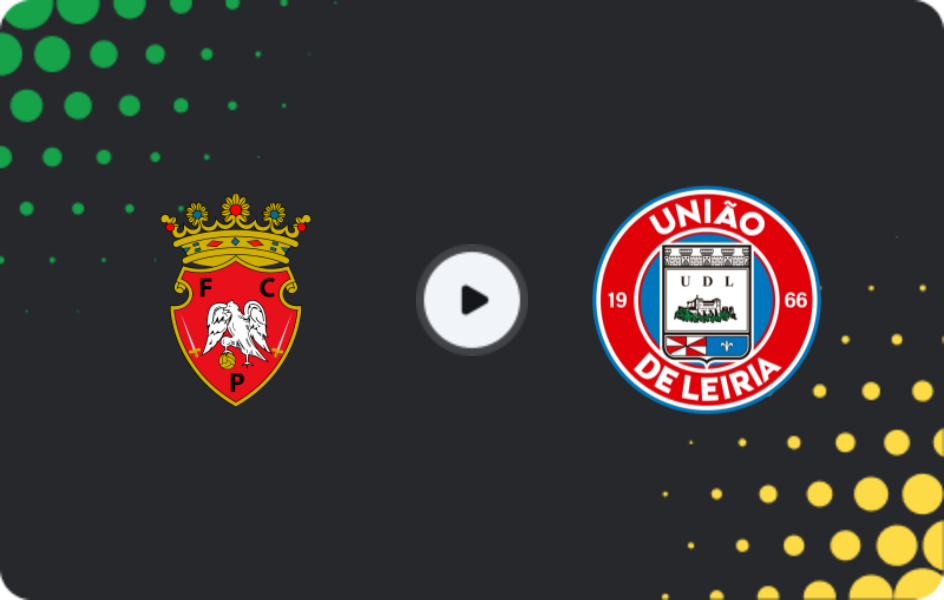Where to watch Penafiel — União de Leiria, Segunda Liga, 07.12.2025