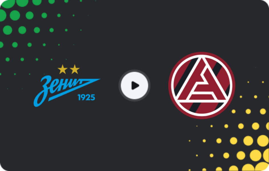 Where to watch Zenit — Akron, Premier League, 06.12.2025