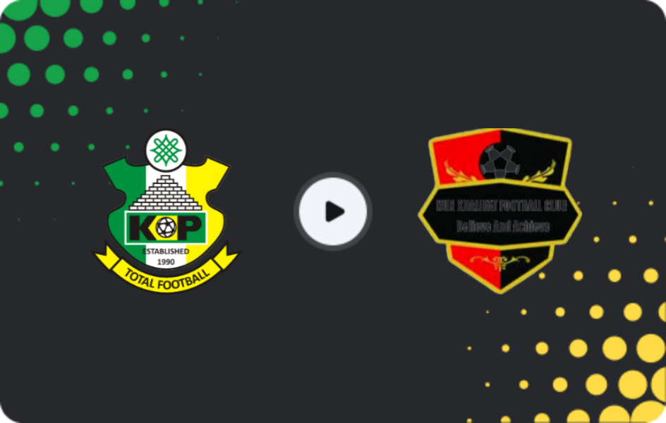 Where to watch Kano Pillars — Kun Khalifat, NPFL, 07.12.2025