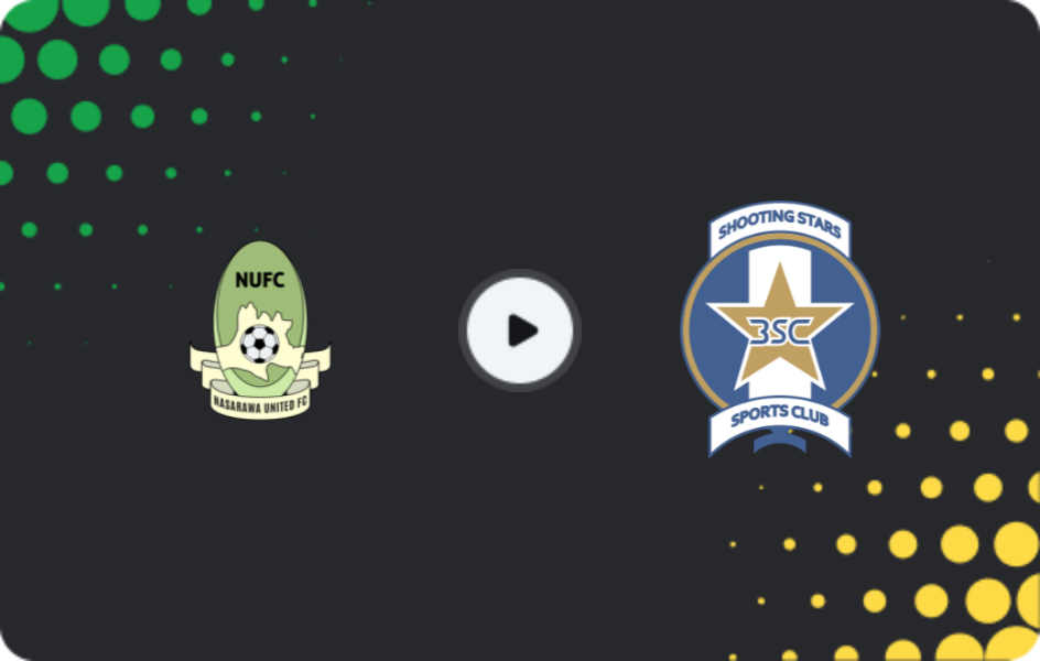 Where to watch Nasarawa United — Shooting Stars, NPFL, 08.12.2025