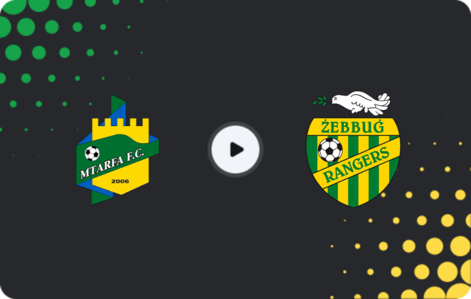 Where to watch Mtarfa — Zebbug Rangers, Challenge League, 11.12.2025