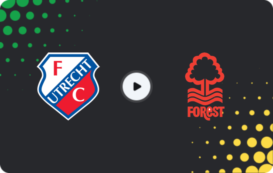 Where to watch Utrecht — Nottingham Forest, Europa League, 11.12.2025